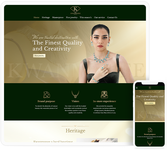 Website toko perhiasan